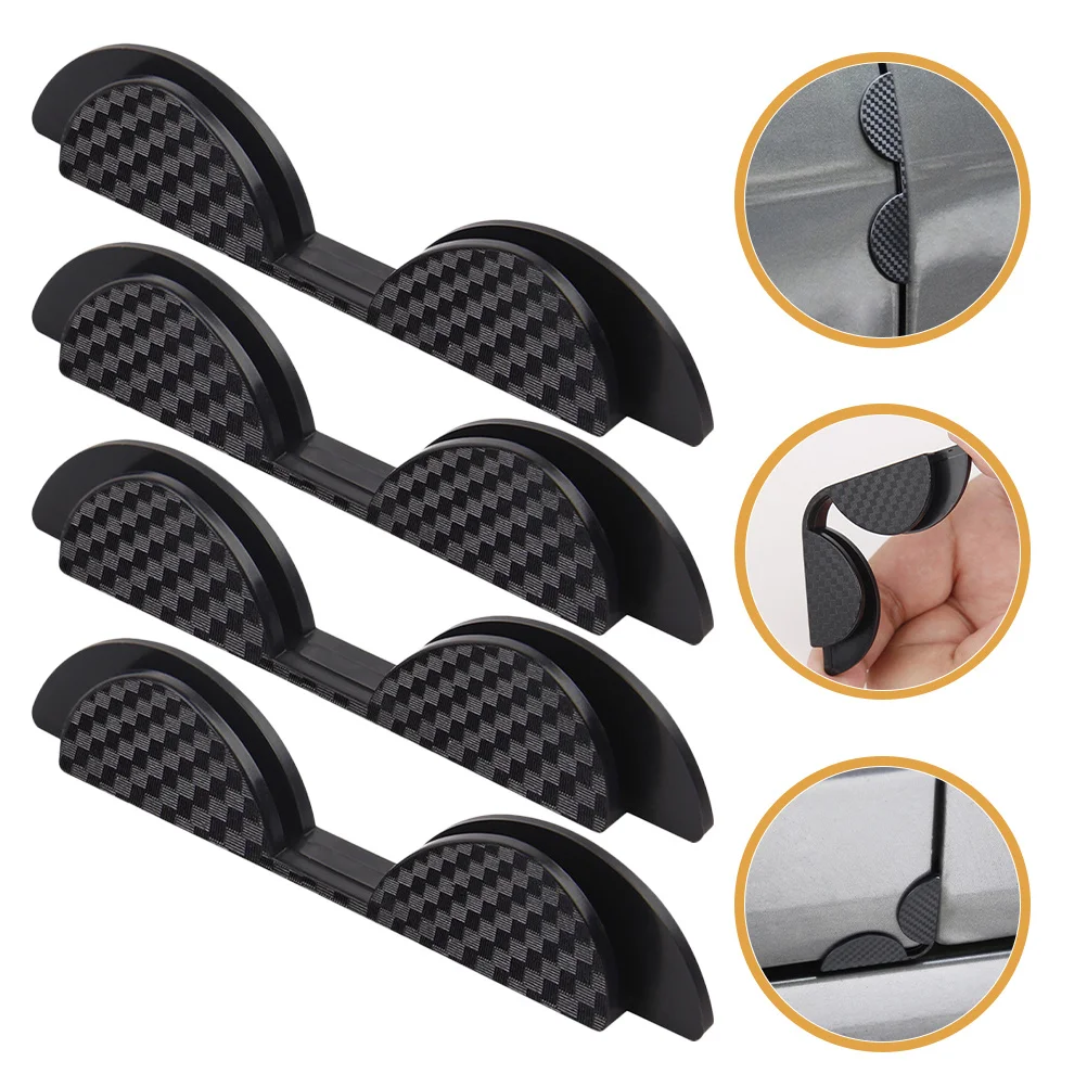 

Alipis 4Pcs Car Door Edge Protectors Lightweight Noise Reduction Corner Guards for Vehicle Comfort and Safety