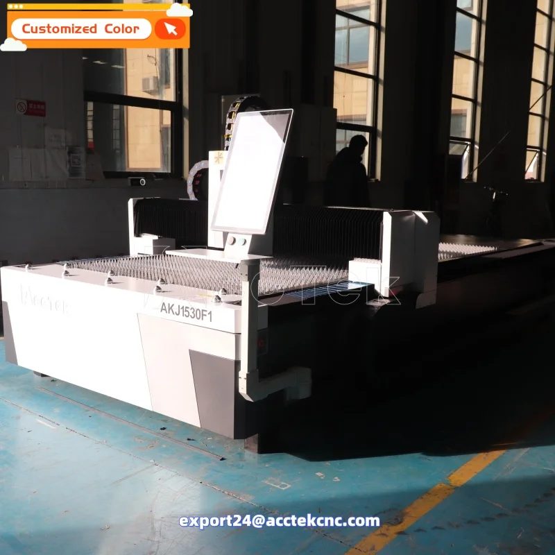

1500w 2000w 3000w Single Table 1530 Metal Stainless Steel Fiber Laser Cutting Machine Hot Sale 5x10ft Laser Cutting Machine