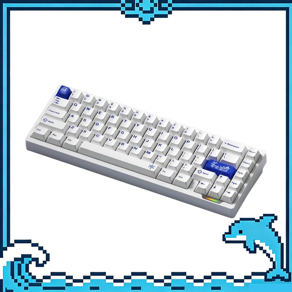 WEIKAV lucky65v3 Keyboard Kit Design Quick Disassembly Of GASKET Structure By Touching Beads Keyboard Kit Three-Mode Connection