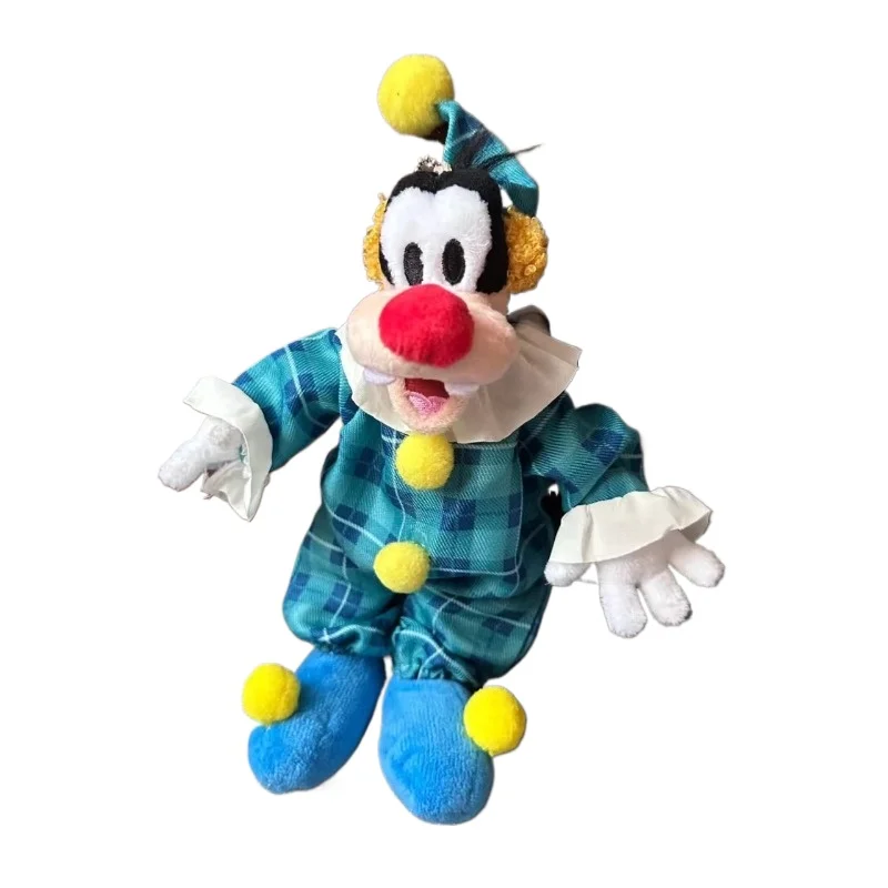 Disney Goofy Dog Clown Dress-Up, juguetes de peluche de dibujos animados, decoración de habitación, almohada, muñeca para niñas, regalos de cumpleaños y Navidad, 25cm