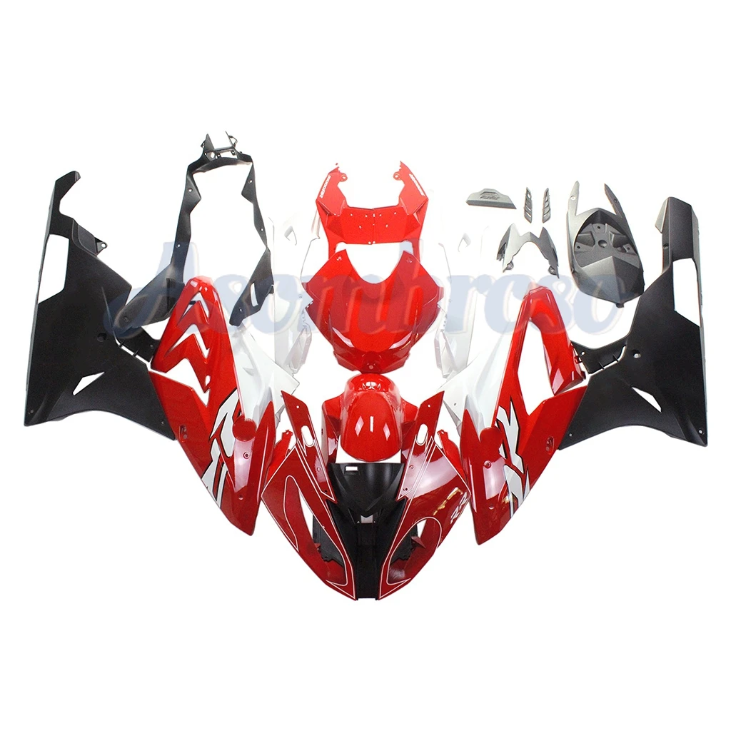 Motorcycle Fairing Kit Suitable for BMW S1000RR 2015 2016 2017 2018 s1000 rr 15 16 17 18 Bright Red Black Bodywork set