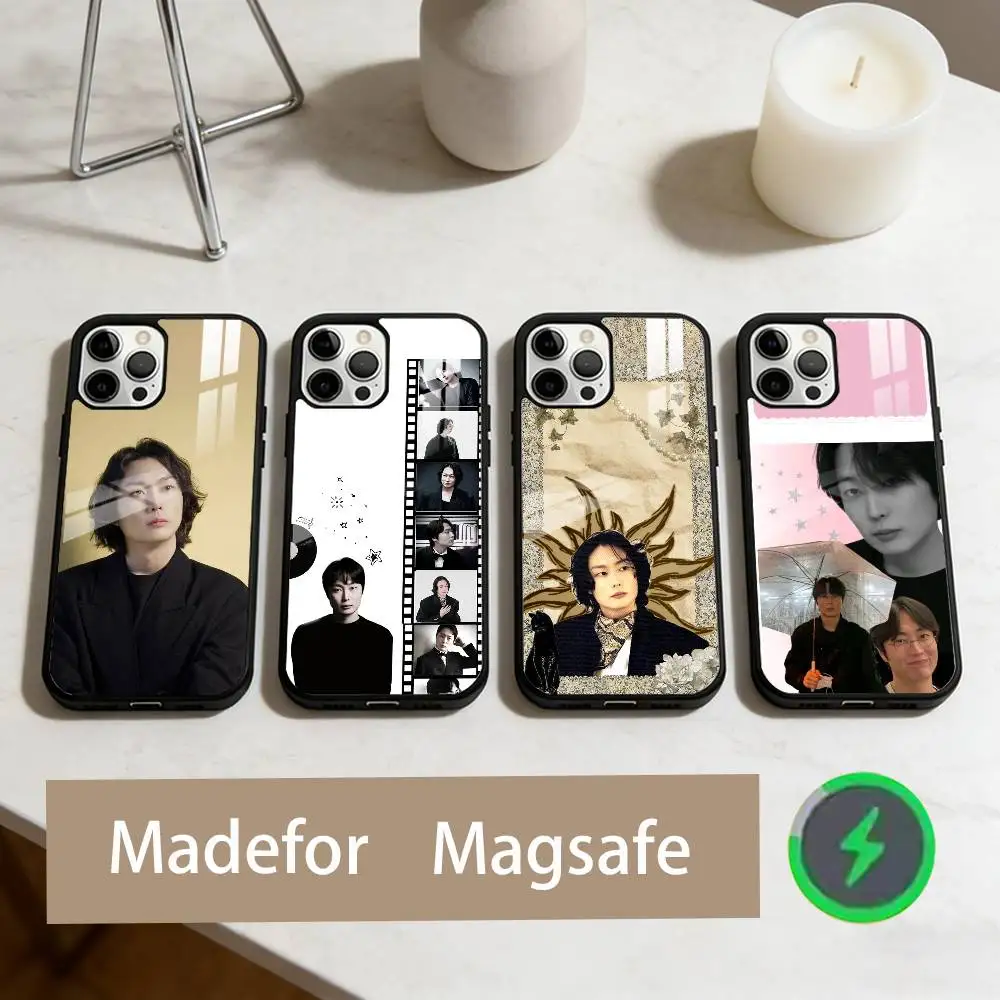 

Roh J-Jae W-Won Phone Case For iPhone17,16,15,14,13,12,11 Plus,Pro Max Magnetic For Magsafe Wireless Charging