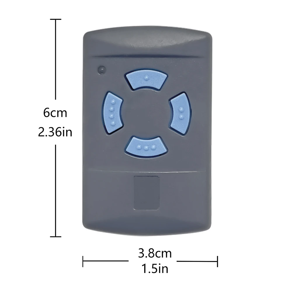 HORMANN Remote Control 868 MHz Compatible With HORMANN HSM2,HSM4 HSE2 HSE4 868 Garage Door Wireless Remote Command Opener