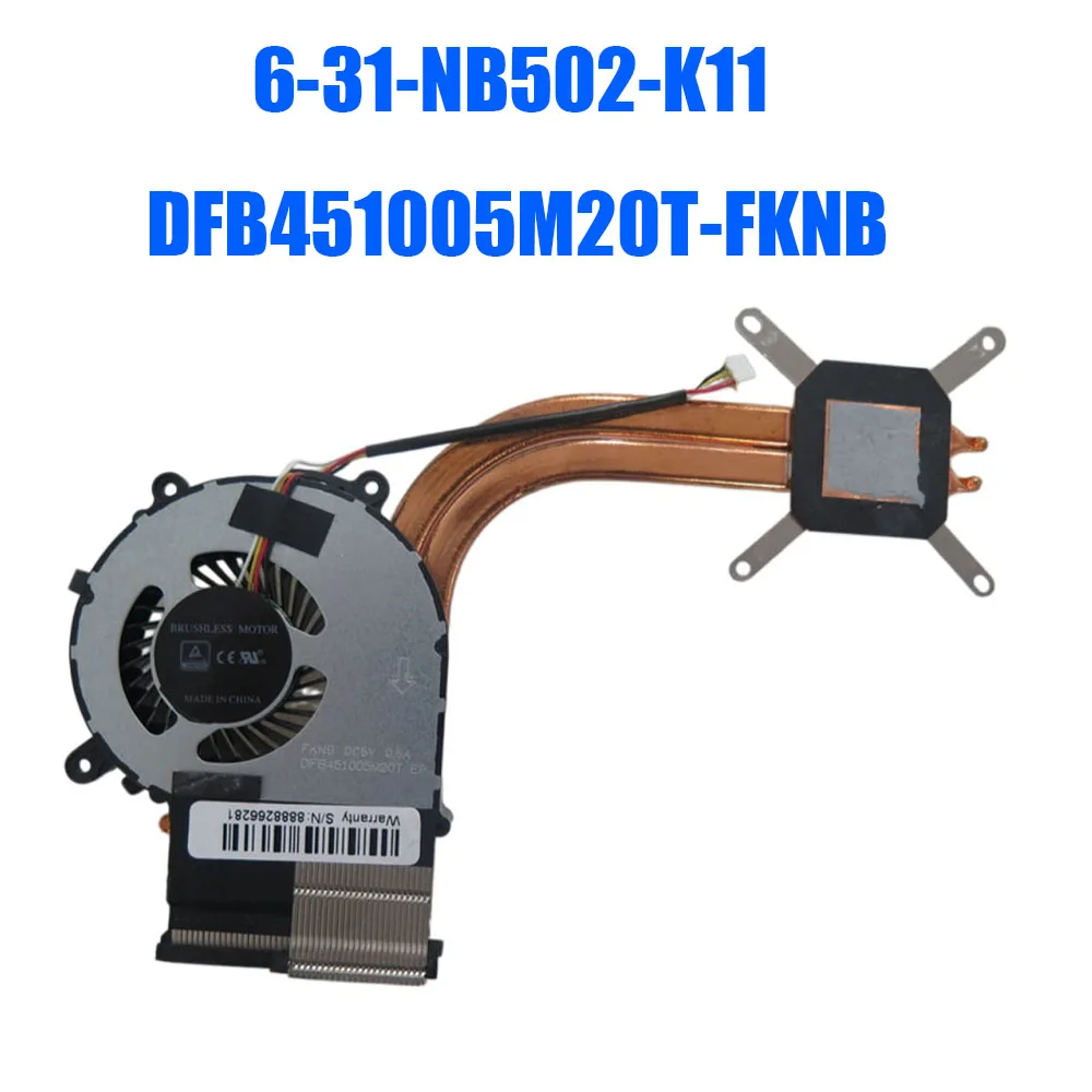 

6-31-NB502-K11 DFB451005M20T-FKNB DC5V 0.5A Laptop GPU Heatsink&Fan New