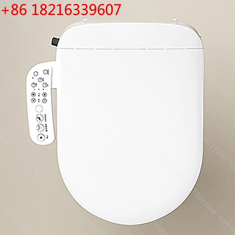 YAO YAO Smart Bidet Toilet Seat Heated with Instant Warm Water Air Dryer Self Cleaning Nozzle Night Light Elongated Toilet Cover