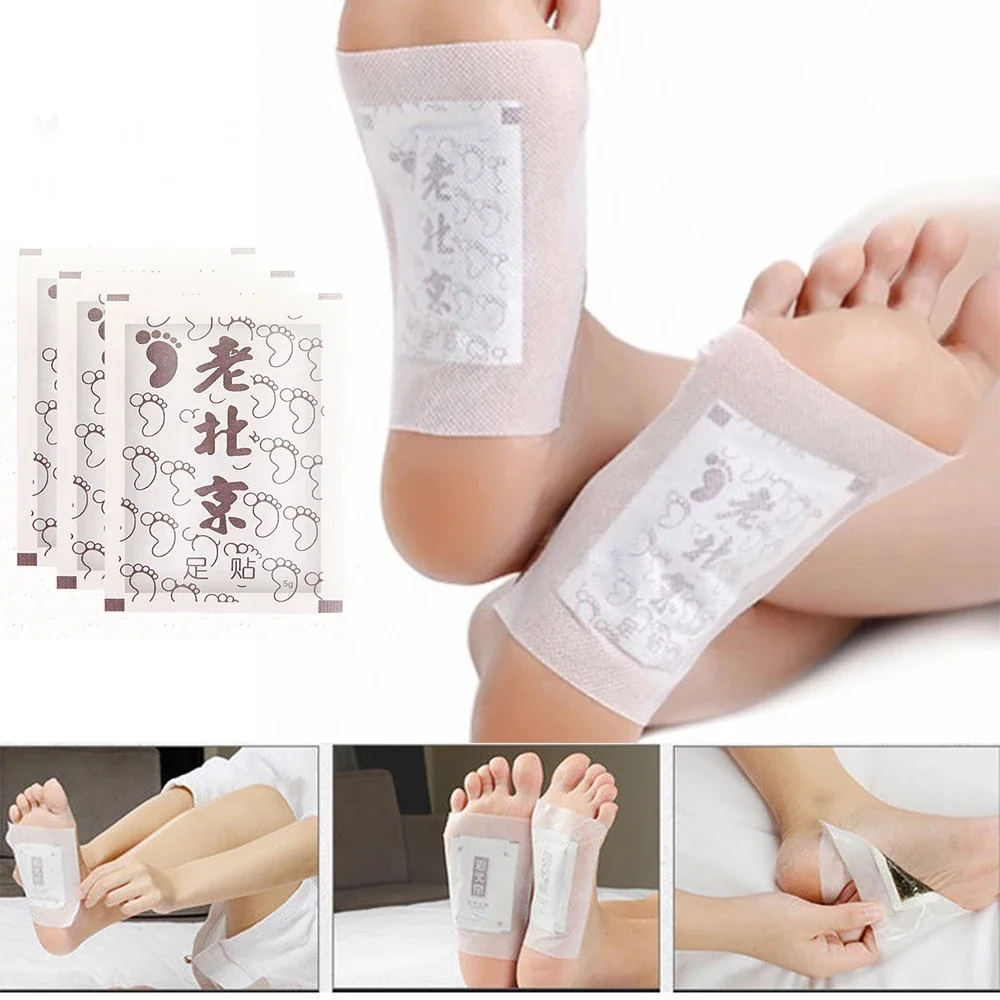 10PCS Old Beijing Foot Patch Versus Sticky Foot Pad Relive Stress Health Foot Spa for Deep Sleep TSLM2