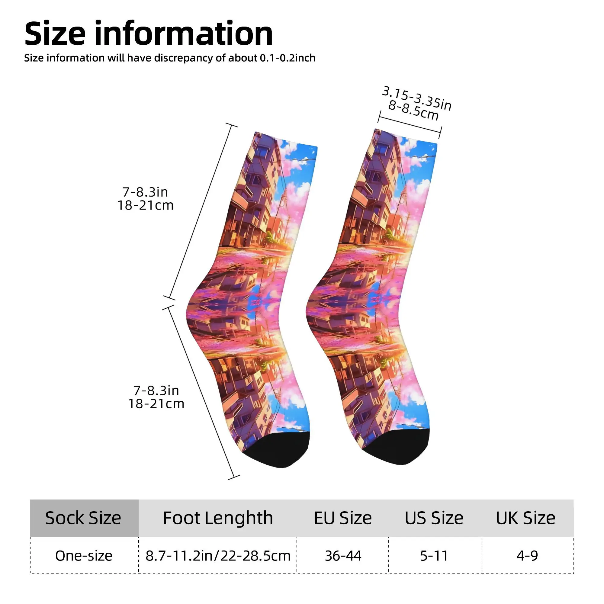 Sun Rise After Rain Men Socks Cycling Novelty Spring Summer Autumn Winter Stockings