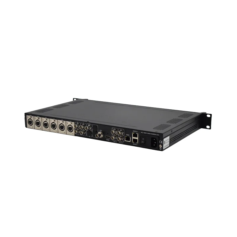 Hardware Platform HEVC H.265 hd to Ip Encoder with CC (closed Caption)
