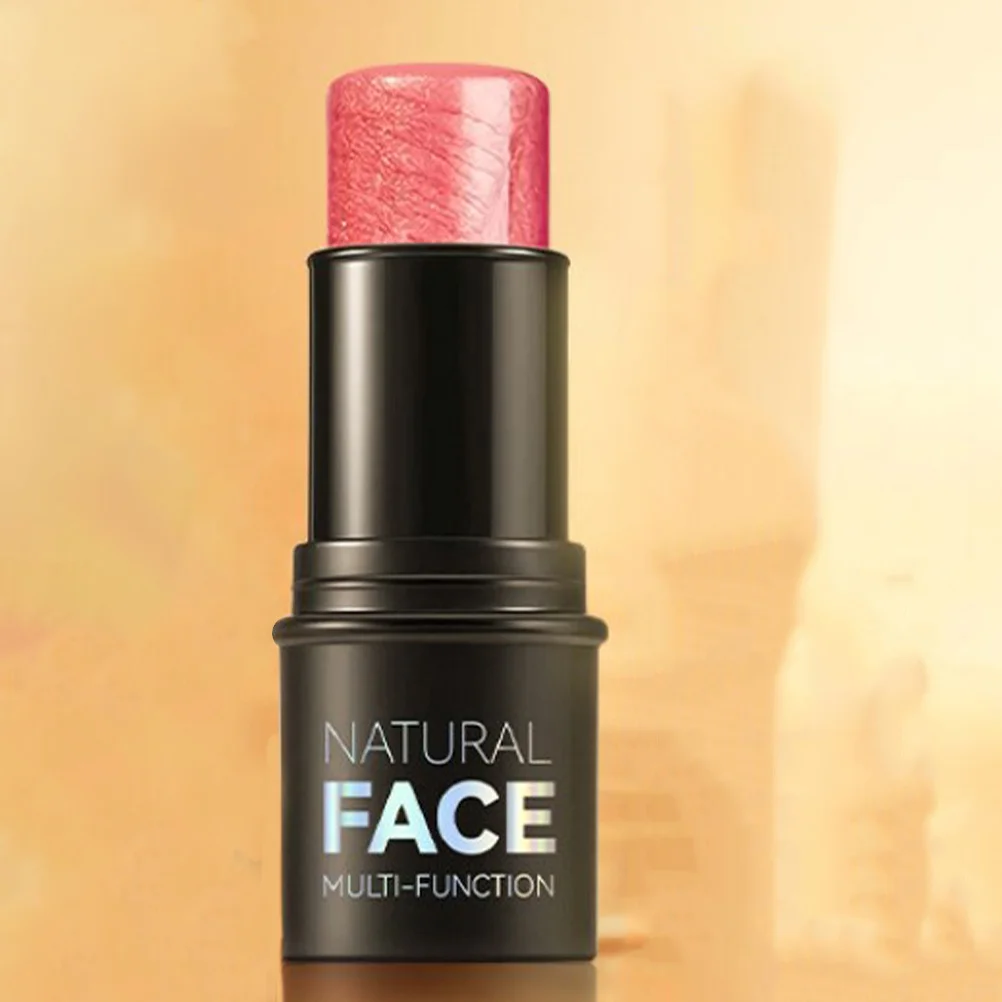 Wielofunkcyjny kremowy rozświetlacz do twarzy w sztyfcie, konturujący, przenośny, długotrwały, z połyskiem, dla kobiet.