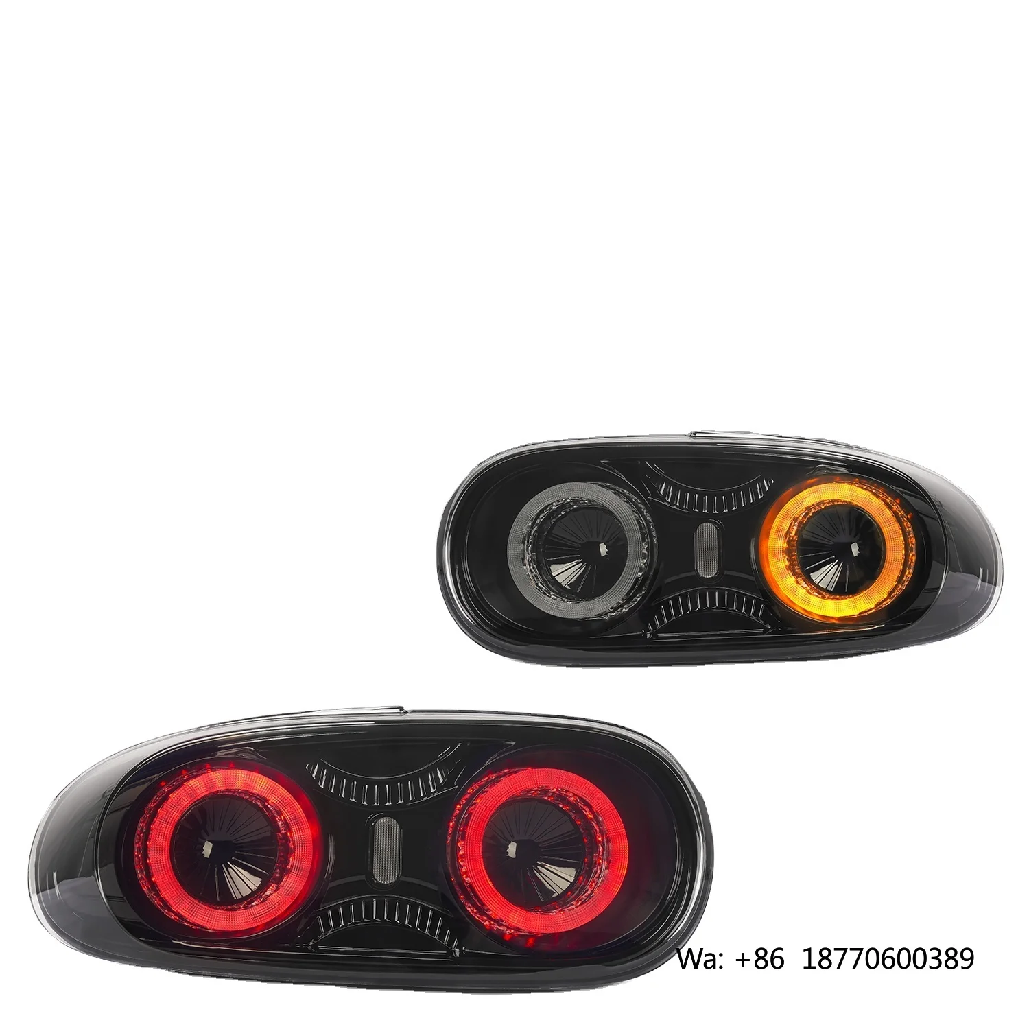 Archaic Tail Lights Car Lamp for Mazda MX5 NC Rear Light 2005-20105 Taillight with Sequential Signal MX-5 NC Miata