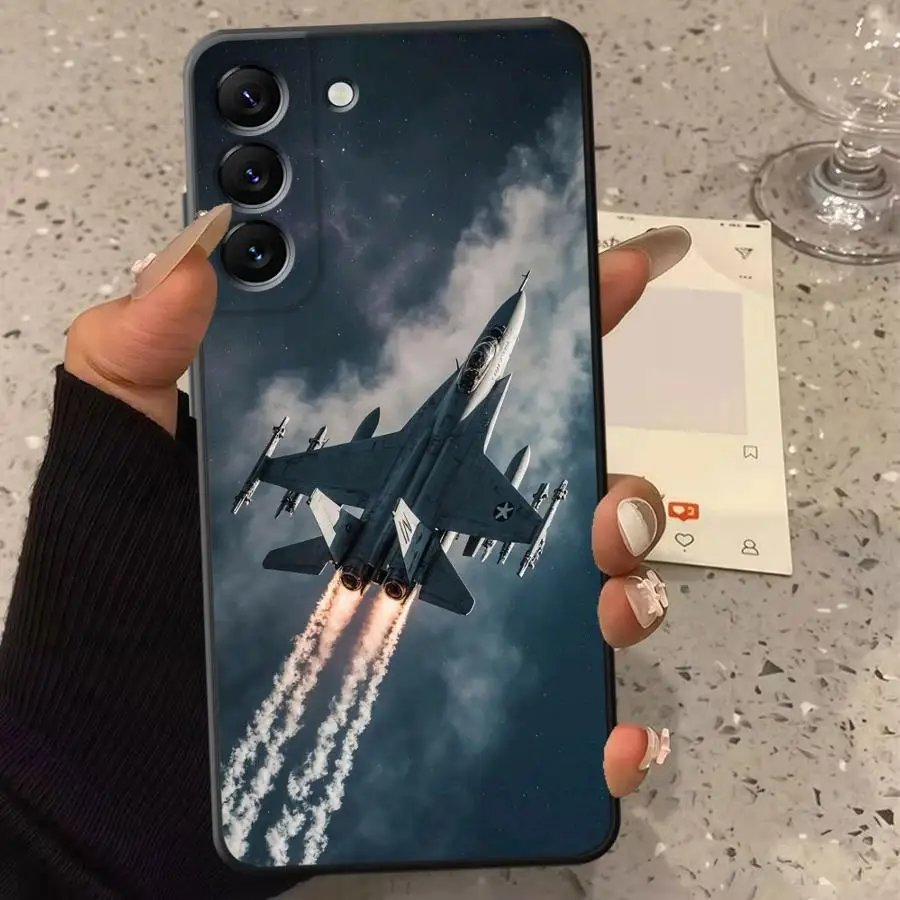 Phone Cover Case for Samsung Galaxy A02s A71 A73 A20s A04 A05 A53 A06 A03 A50 A56 A30s Aircraft Fashion