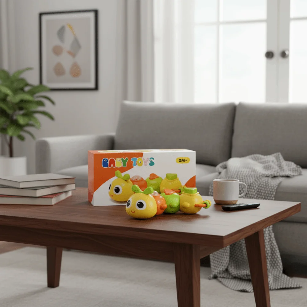 Plastic Animals Twist Toy Early Education Baby Training Baby Busy Board Toys 6 In 1 Cute Rabbit Baby Ringing Toy Student