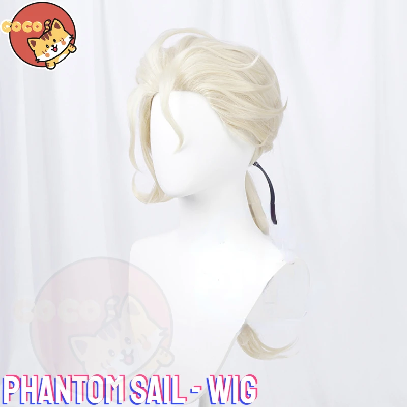 Identity V Phantom Sail Composer Cosplay Wig Game Identity V Frederick Kreiburg Wig Phantom Sail Cosplay Gold Wig CoCos