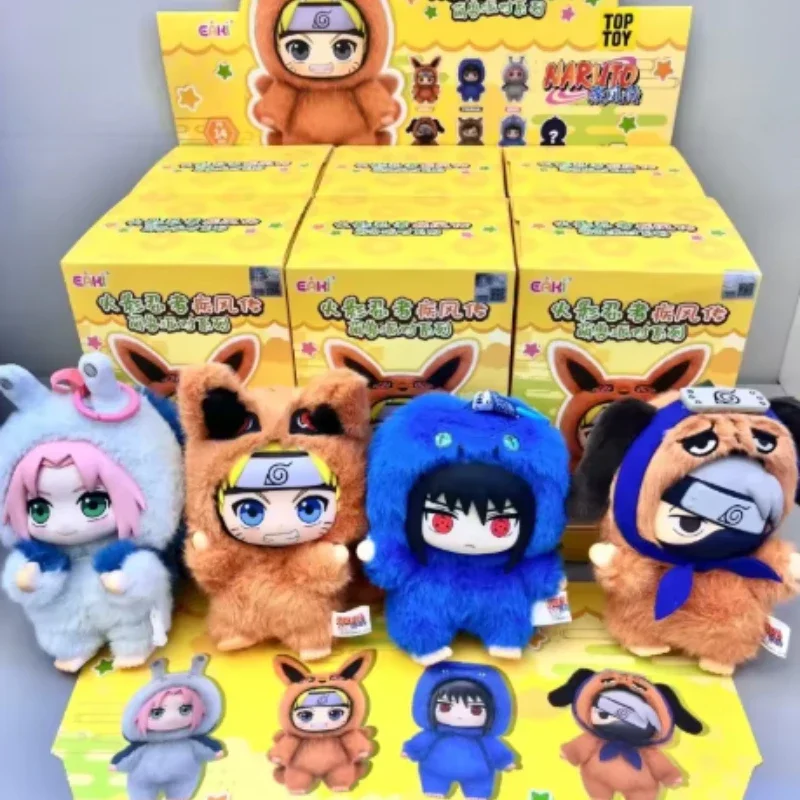 

？？Cute pendant toys, birthday gifts for children, cartoon backpack pendants, anime peripheral gift boxes, Naruto blind box gifts