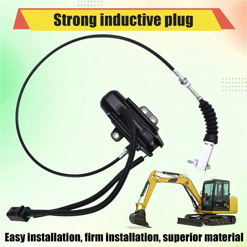 

271-2029 525-4479 379-0803 Accelerator Governor Throttle Motor For CAT E305CCR 303CCR 305E2 306E 307E 305.5E2 Digger-AB36