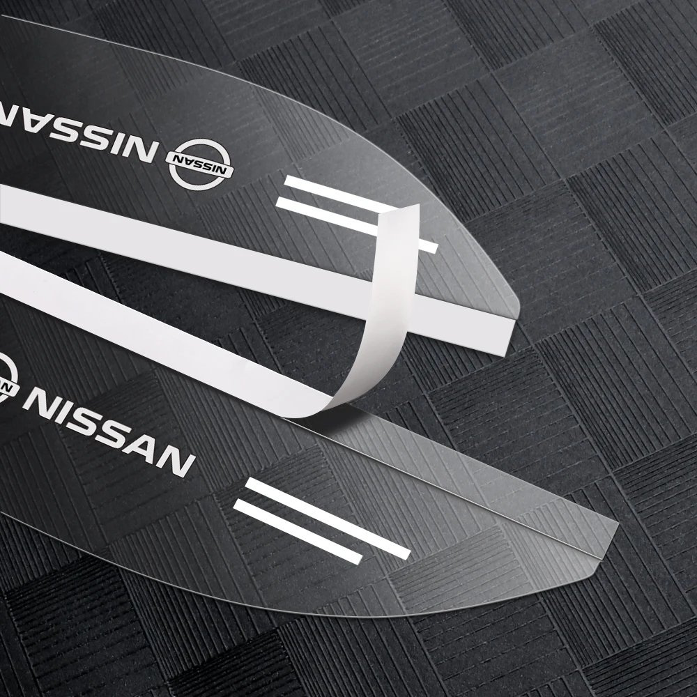 2 قطعة سيارة مرآة الرؤية الخلفية المطر الحواجب شفافة مقاوم للماء المطر درع ملصق لنيسان X-trail قاشقاي جوك سنترا نيسمو