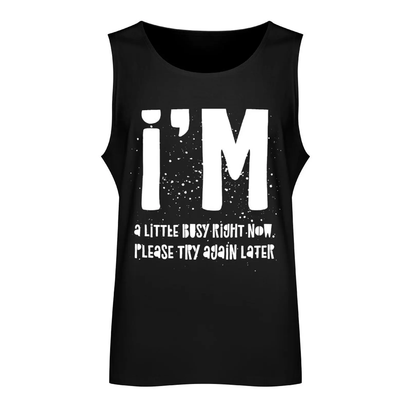 I'm a little busy right now. Please try again later. Tank Top summer Men's tops gym clothes man fitness