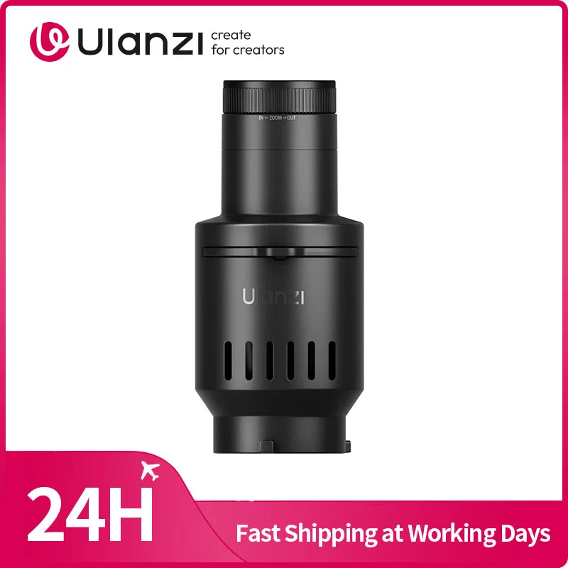 

Ulanzi LAS007 Mini Bowens Mount Optical Snoot for Ulanzi 40W/40W Pro/RGB COB Light L023 L024 Optical Snoot for Atmosphere Photo