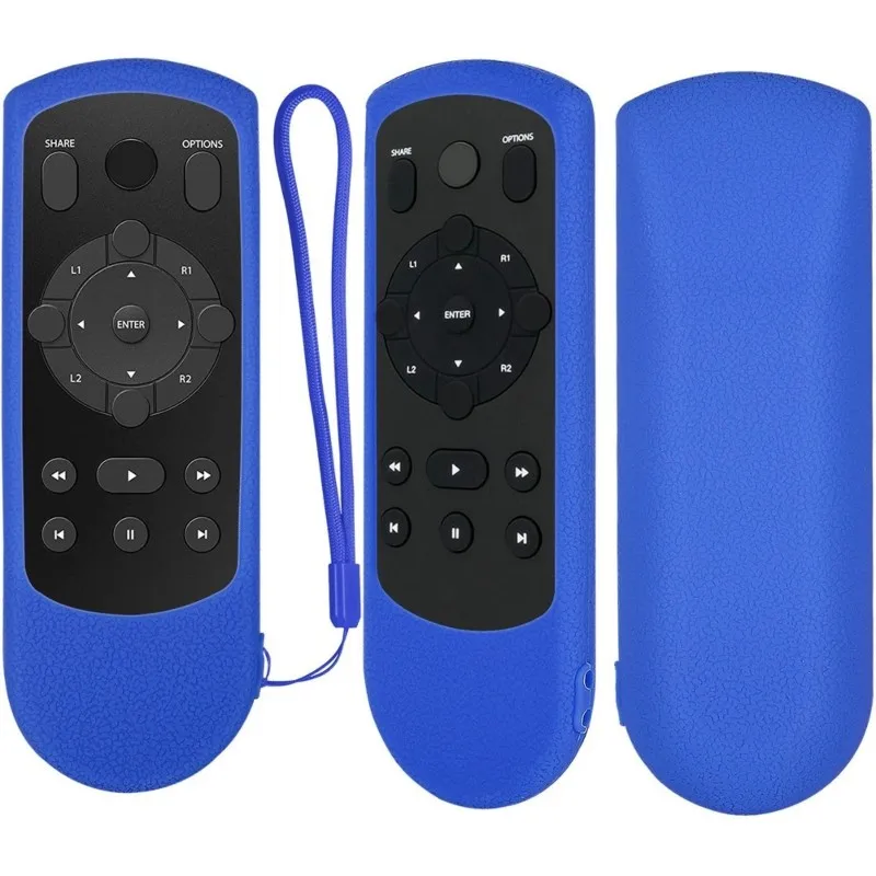 SOFT-For PDP Playstation 4 Remote Control Protective Case Anti-Slip Shockproof Dustproof Cover - Blue