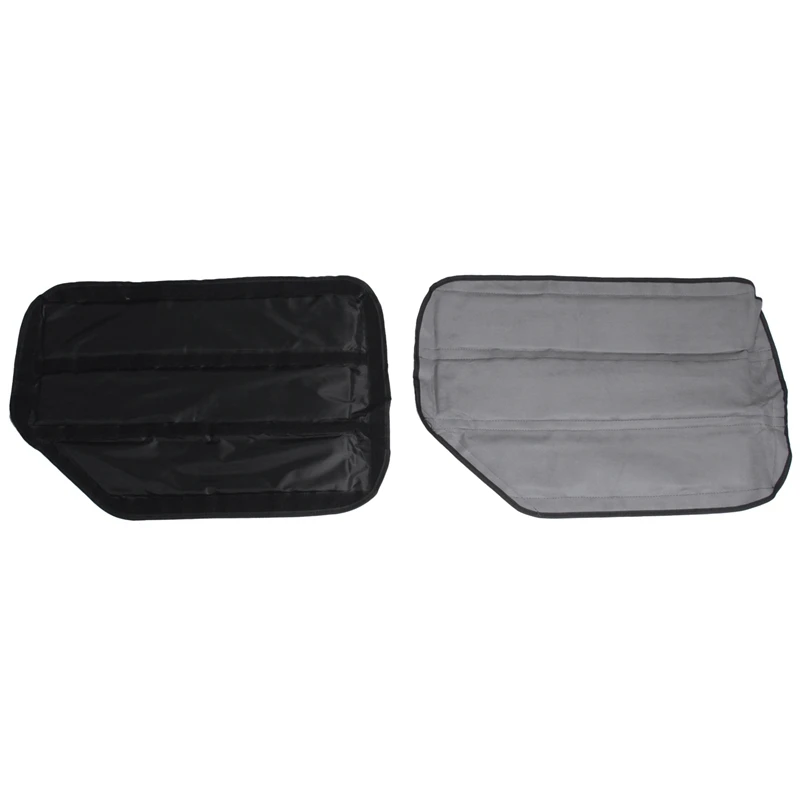 Amortiguador acústico para techo de coche, bisagras gruesas y duraderas para cabezal, aislamiento térmico para Jeep Wrangler JK 12-17, 4 puertas