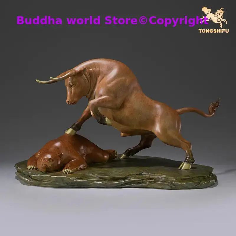 

foreign business guest GIFT company officer boss High grade good luck Recruit wealth Mascot Financial Stock market bull statue