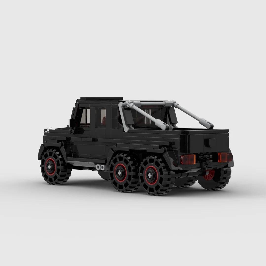 Hot Bens G63 6X6 Wheels Vehicle Racer Building Blocks Brick Racing Super Technique Car Creative Garage DIY Toys
