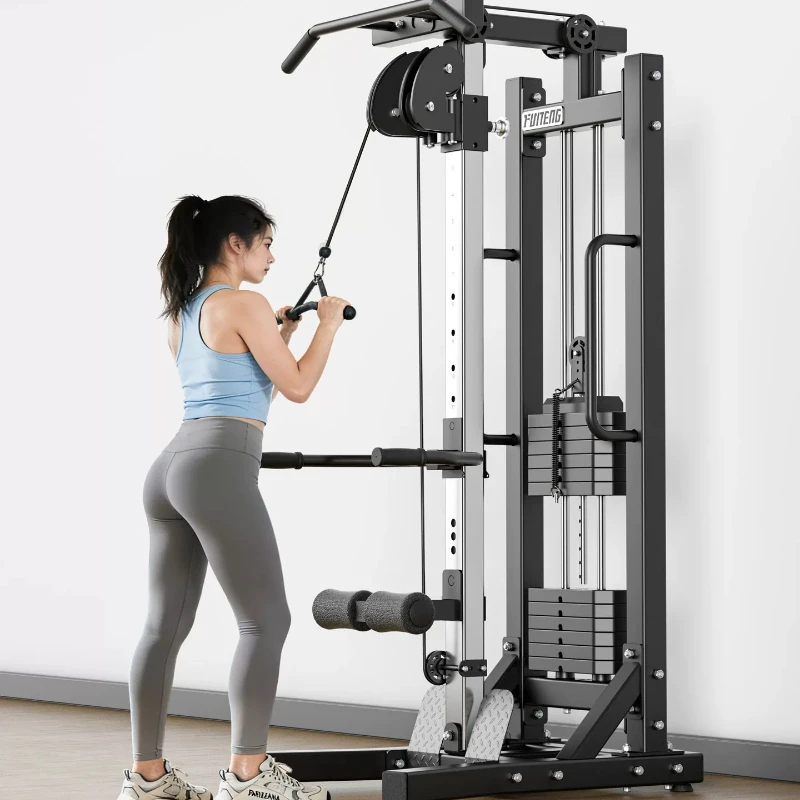 yjq high pull-down unilateral little bird gantry comprehensive training multi-functional household integrated fitness equipment