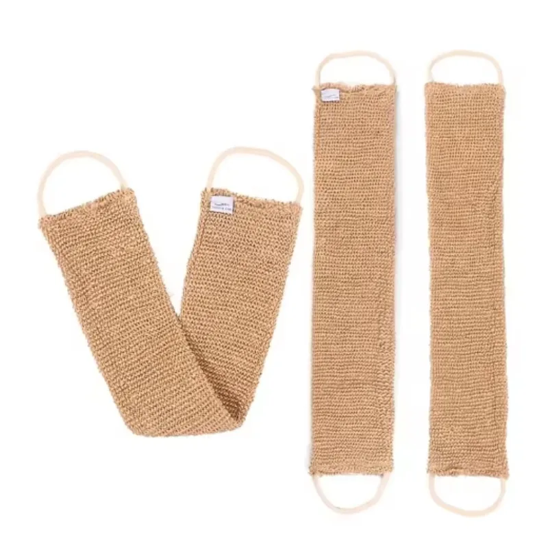 

Soft and Exfoliating Ramie and Jute Bath Gloves for Gentle Body Scrubbing in Bath, Shower, or Sauna