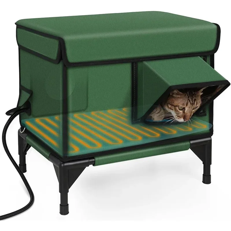 

Cat Nest Outdoor Heating Insulation Cat Nest Foldable Cat Cage Cat Delivery Room Pet Fence Tent