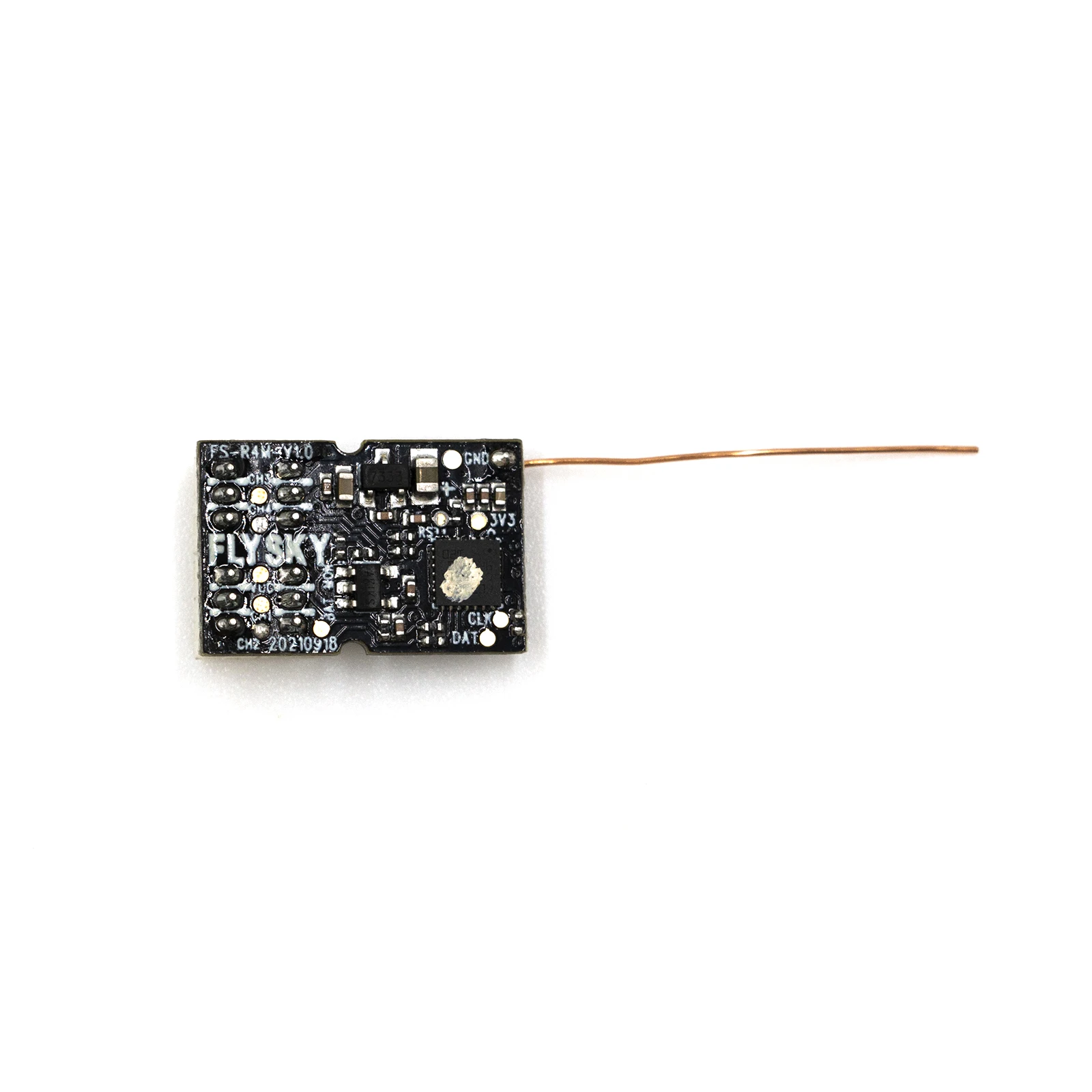 FLYSKY FS-R4M Receiver 2.4GHz 4 Channels Remote Control Receiver with Single Antenna PWM Output for Remote Control Transmitters