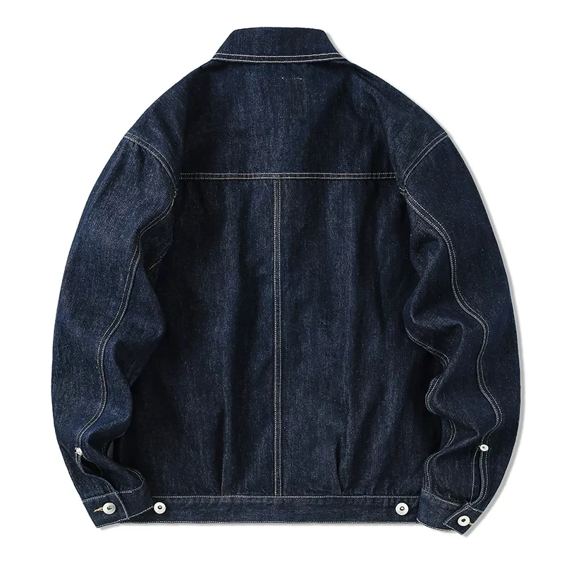 

2022 Denim Jacket Men Jeans Jacket Coats Casual Windbreaker Pockets Overalls Bomber Streetwear Man Clothing Outwear W482