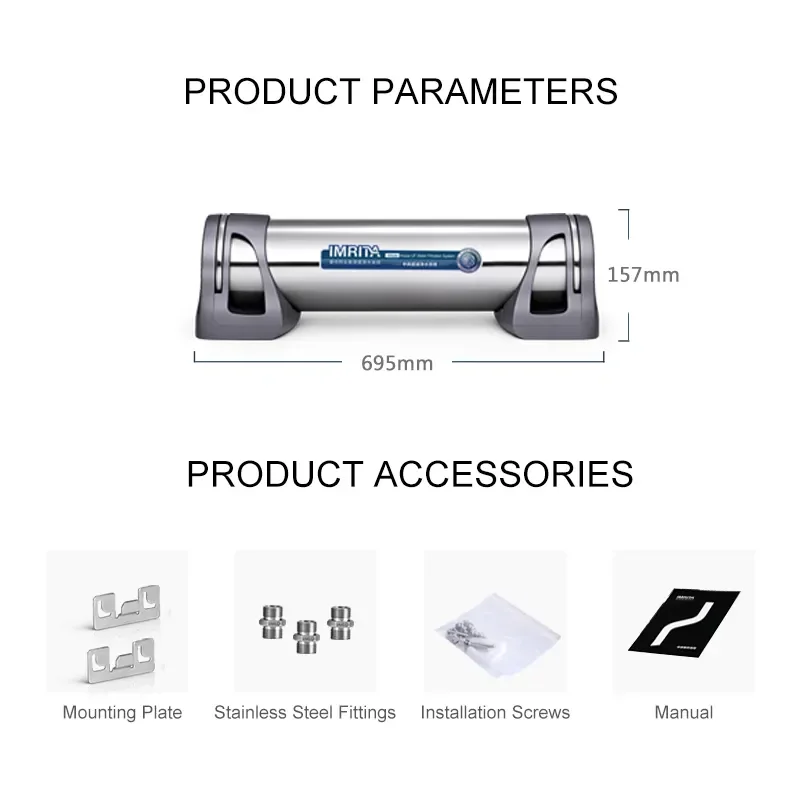 حار بيع الترا تصفية المياه نظام تنقية المياه المنزل كله
