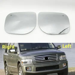 Side Door Mirror Glass With Heating Rearview Heated Lens For Infiniti QX56 2004-2008 For Nissan Armada 2007 2008 2009