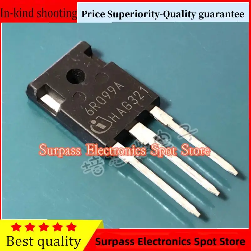 50PCS-100PCS  6R099A IPW60R099CPA  MOS 31A600V  Price Superiority-Quality guarantee