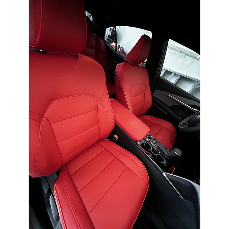 

Custom Fit Accessories Car Seat Covers Premium Artificial Leather for 2024 2025 2026 Toyota Camry Full Covered