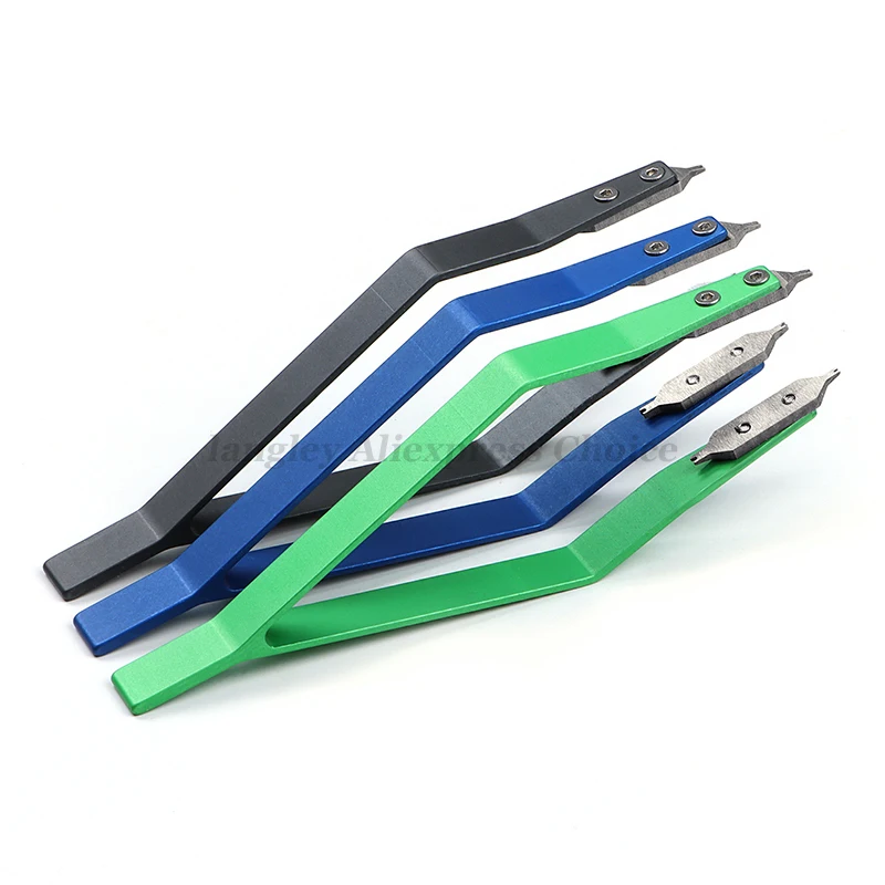 7825 V Spring Bar Remove Tool Stainless Steel for Rolex Watch Spring Bar Metal Tweezers for Watchmaker Repair Watch Accessories