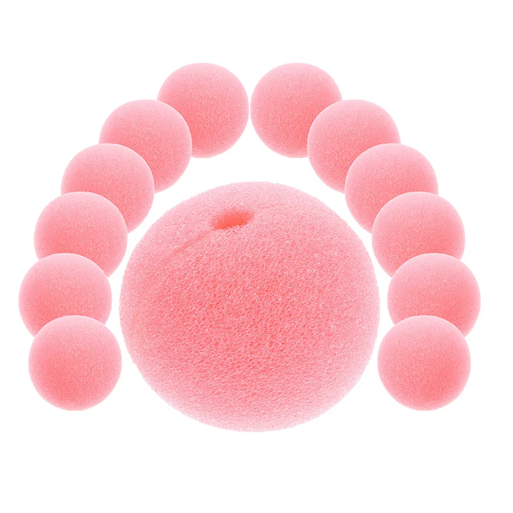 

30Pcs Sponge Clown Nose Prop Soft Replacement for Clown Costume Party Dress Up Halloween Kids Adults Cosplay Circus