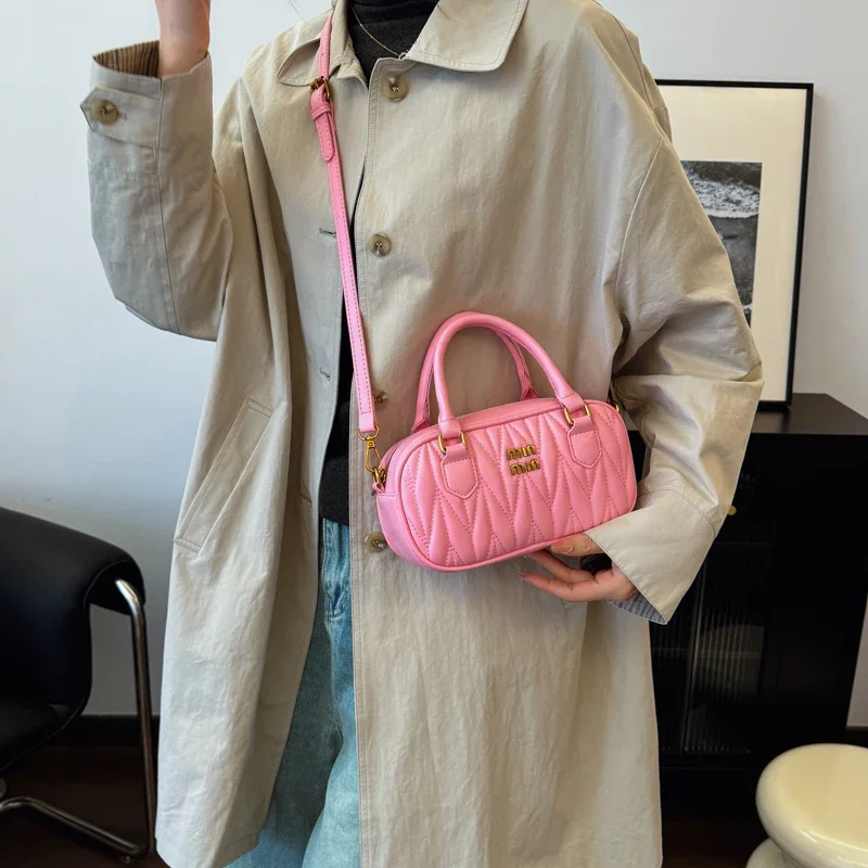 

Simple Designer Diaper Bags For Women Elegant Minimalist Leather Crossbody Bag Vintage Trendy Luxury Commuter