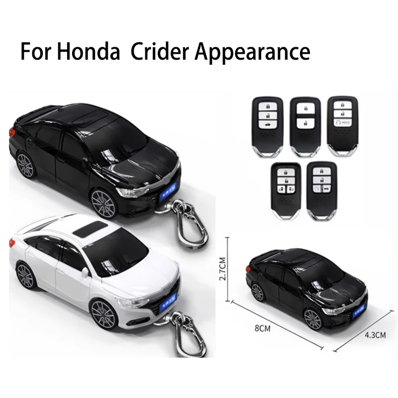 2024 Car Models for Honda Accord EX EXL Civic Crv Hrv Pilot Ridgeline 2 3 4 Button Remote Car Key Case Cover Holder Car Styling