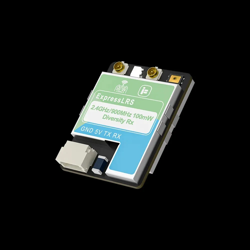 ตัวรับสัญญาณ iFlight ELRS แบบสองย่านความถี่ 100mW 500mW ระยะไกล พร้อมเสาอากาศแบบหลากหลายทิศทาง สำหรับโดรนแข่ง FPV ควอดคอปเตอร์