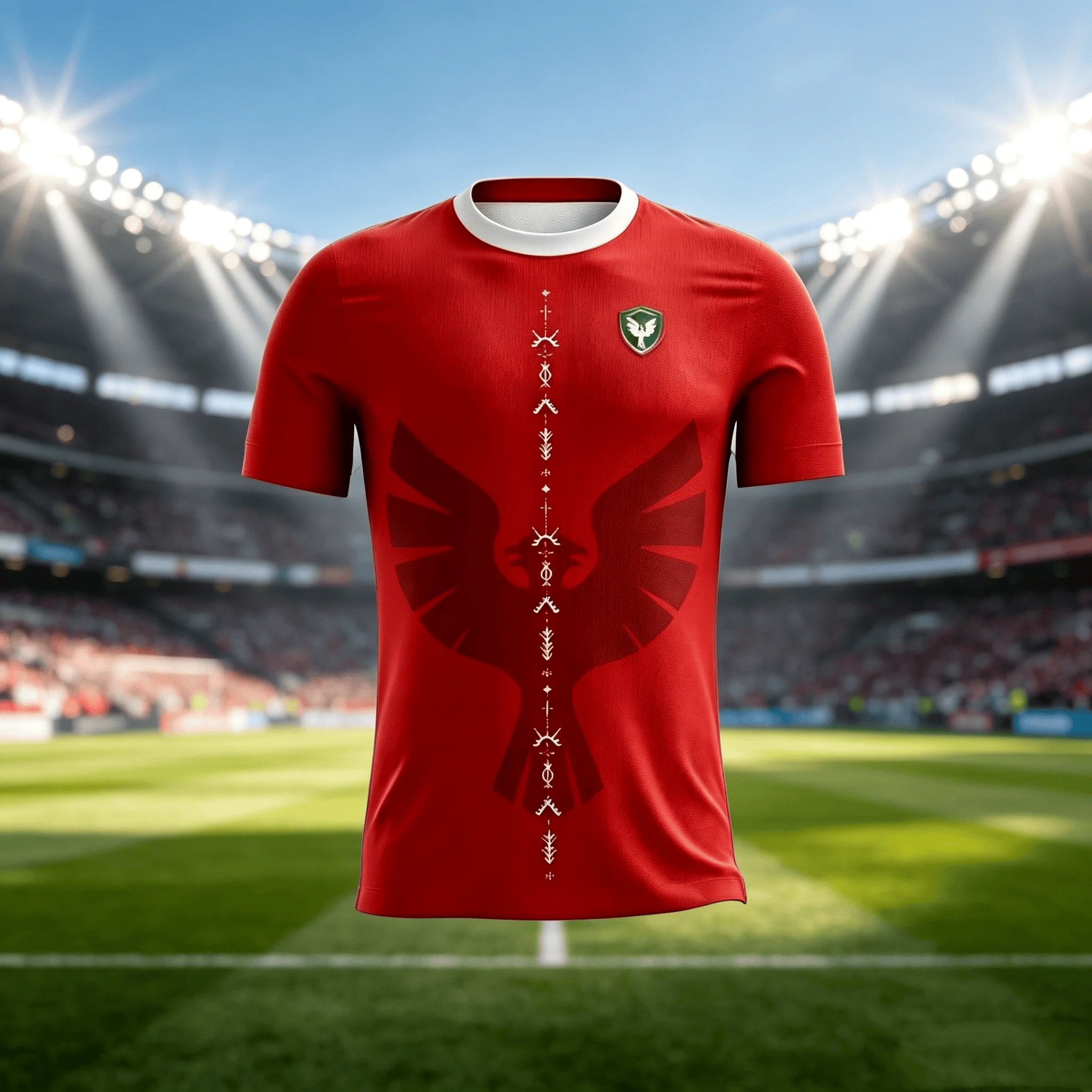 26-27 Amed SK Men's 3D Digital Print Breathable Soccer T-Shirt
