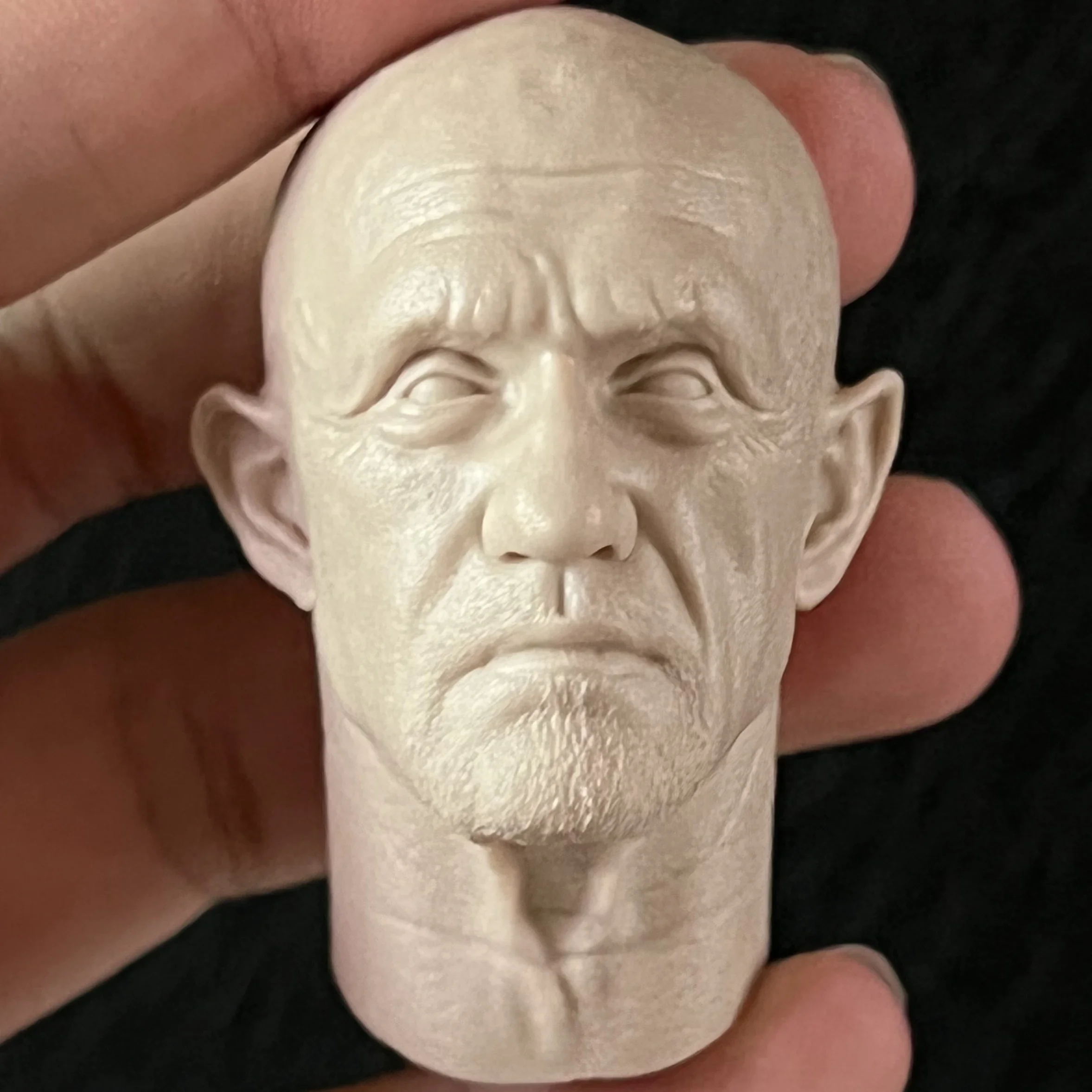 

1:6 Cast Resin Figure Jigsaw Puzzle Kit Figure Head (Mike Emmenshott) Unpainted Sculpted Model (50mm)