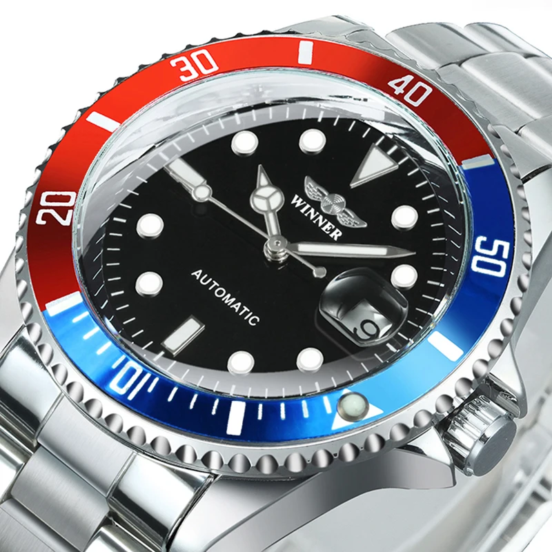 Men's Classic Mechanical Watch, Luxury Brand Design