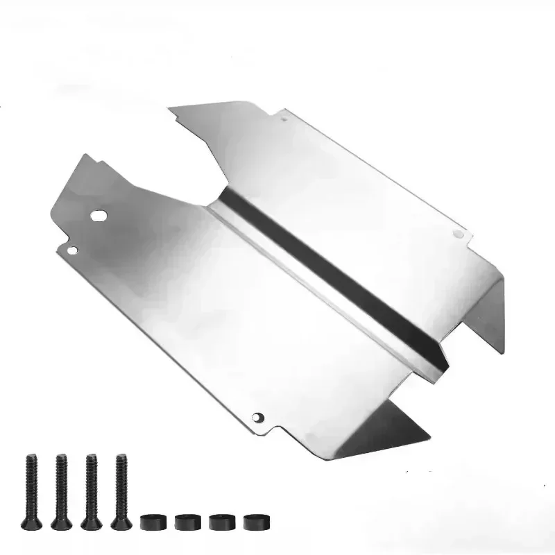 

Metal Armor Collision Shield Bottom Shield Armor Set for MJX 10208 Metal 1/10 RC Car Upgrade Parts Accessories