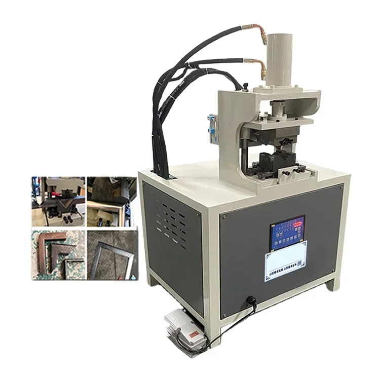 

Hydraulic Angle Cutter 90 Degree Steel Pipe Hole Cutting Machine square Tube Notching Punching Machine