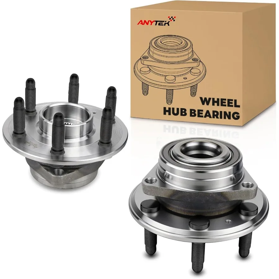 

Anytek 2Pcs Front or Rear Wheel Bearing and Hub Assembly for Cadillac SRX 2010 2011 2012 2013 2014 2015 2016 for Saab 9-4X 2011