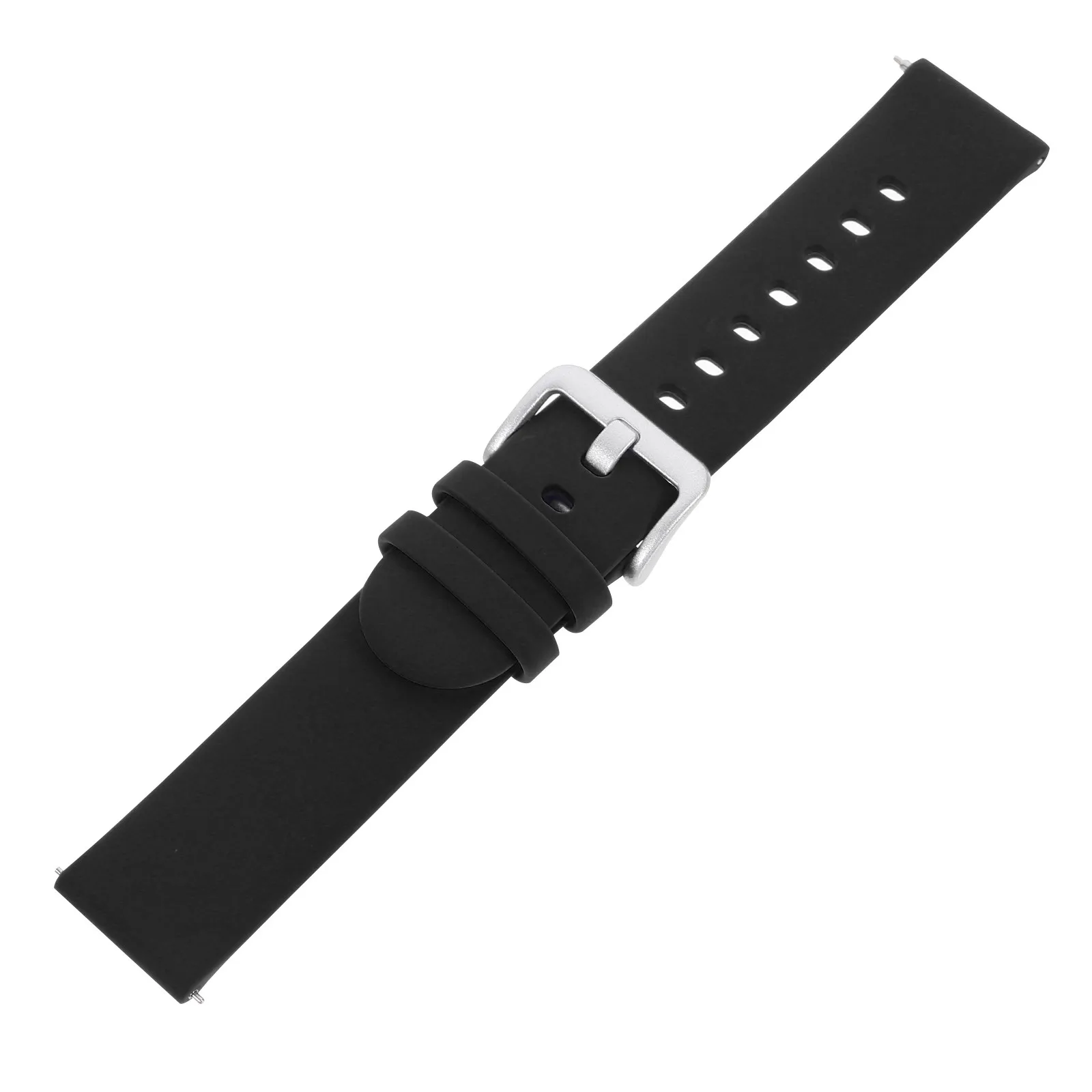 1Pcs Watch Band Silicone Replacement Strap Lightweight Flexible Sweat-Resistant Decorative Band for Daily Wear Party School