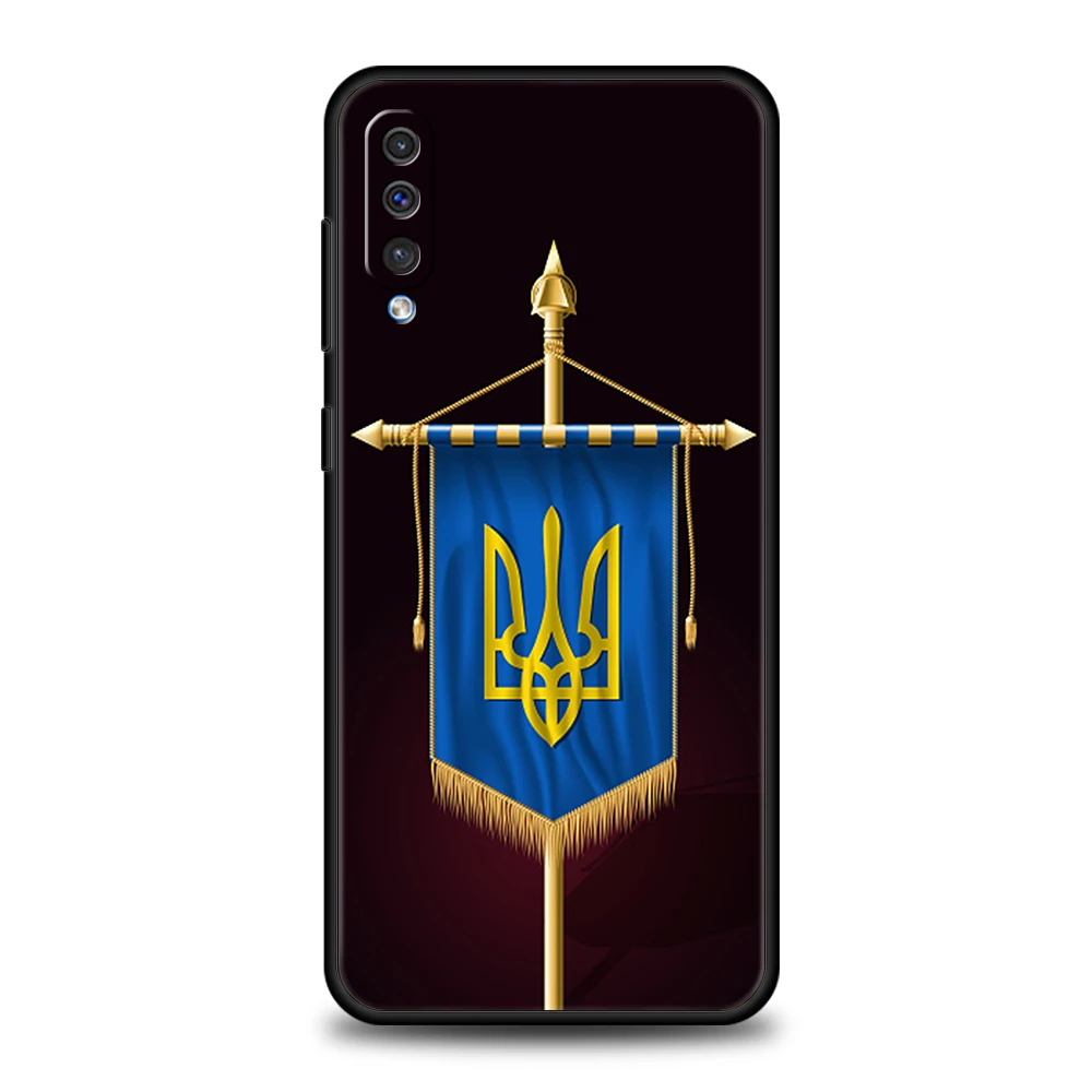 U-Ukraine Flag Phone Case for Samsung Galaxy A24 A13 A53 A73 A33 A22 A12 A02 A03 A05 A70 A50 A10 A20 5G Silicone Cover Shell Bag