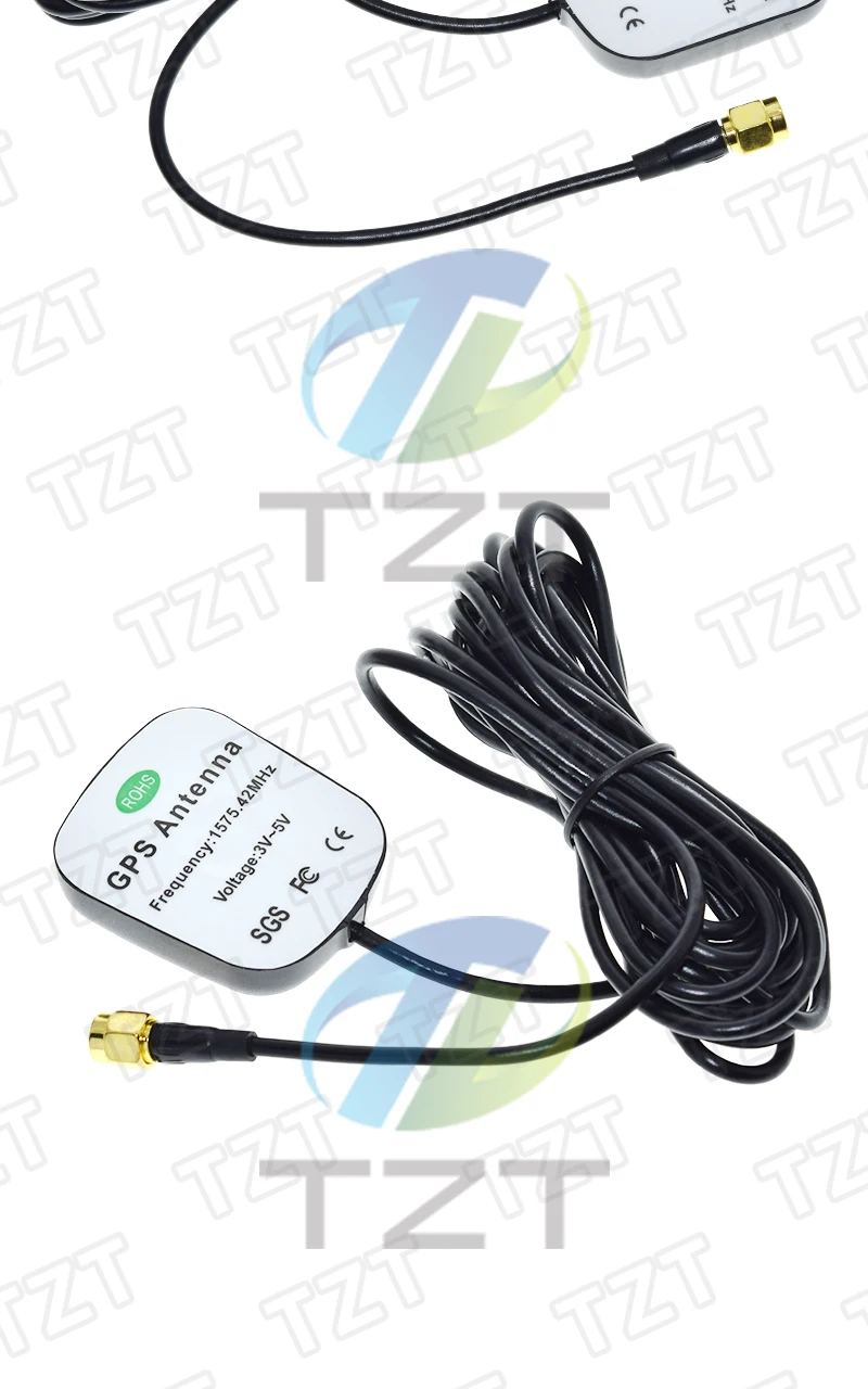 1/3 Stück 3 Meter Auto-GPS-Antenne MCX-Steckerkabel Magnetischer GPS-Empfänger Auto-Antennenadapter für Autonavigation – Detail 4