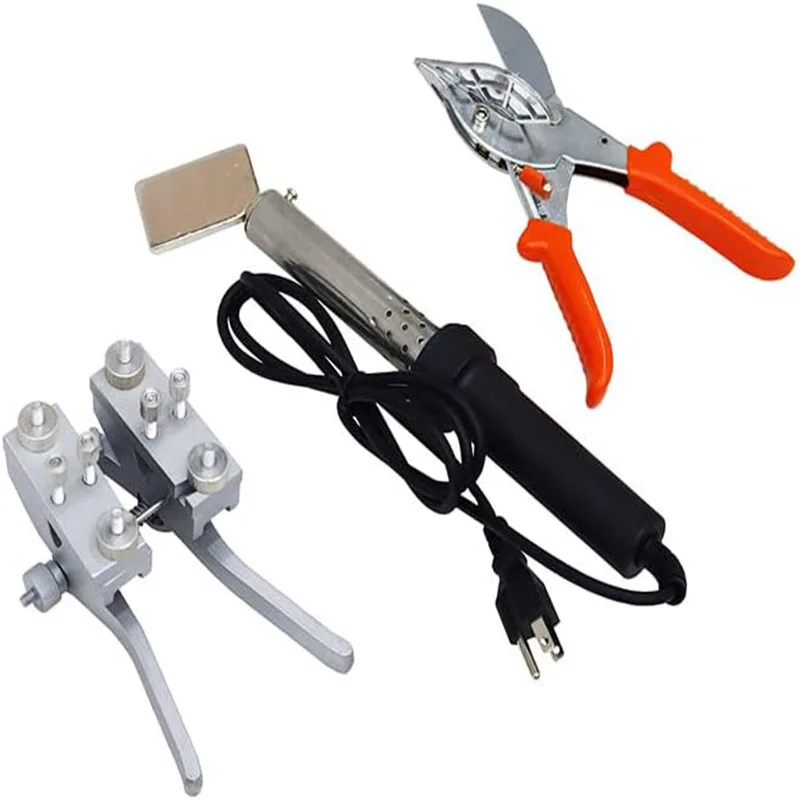 150W PU Round Belt Butt Welding Machine Drive Belt Connector Polyurethane Belt Hot Melt Machine Set Heater Tool